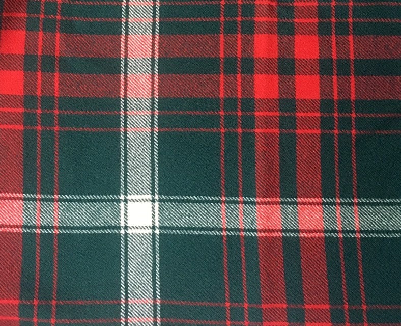 Tartan Plaid Wool Blanket Throw Afghan Vintage LL Bean Pure Virgin Wool