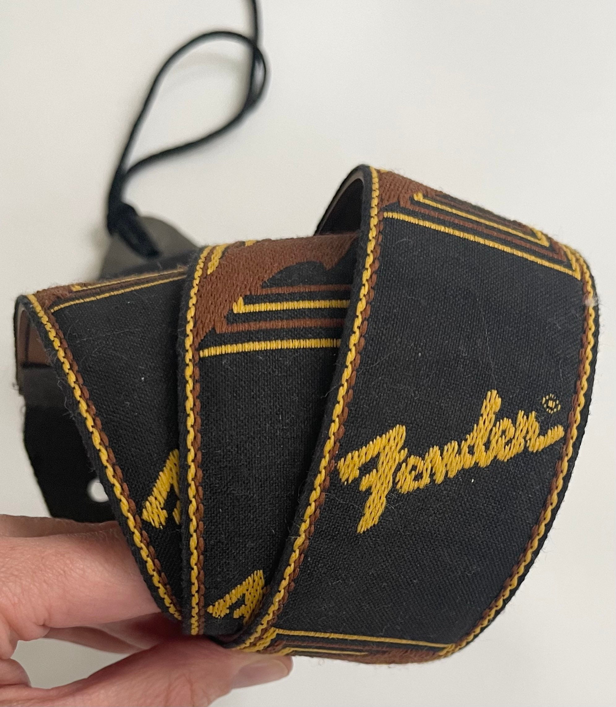 Vintage Fender Guitar Strap Metal Loop Plastic Adjuster Jimi Hendrix