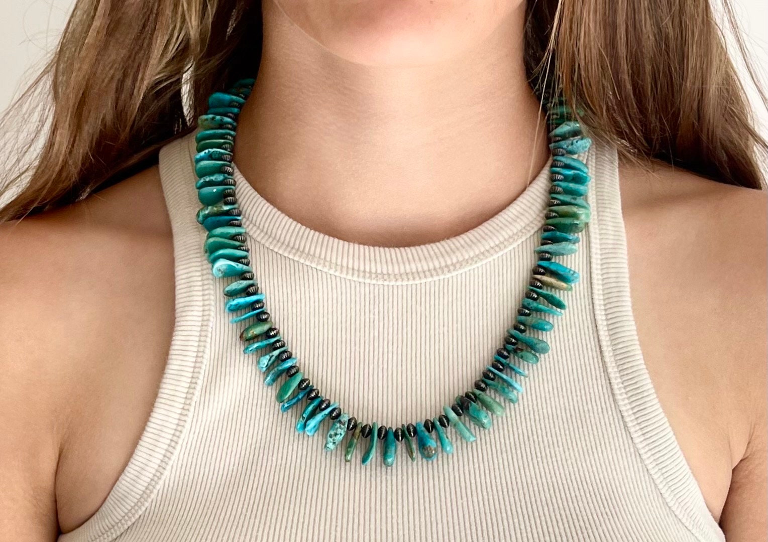 Genuine Turquoise Necklace main image 0