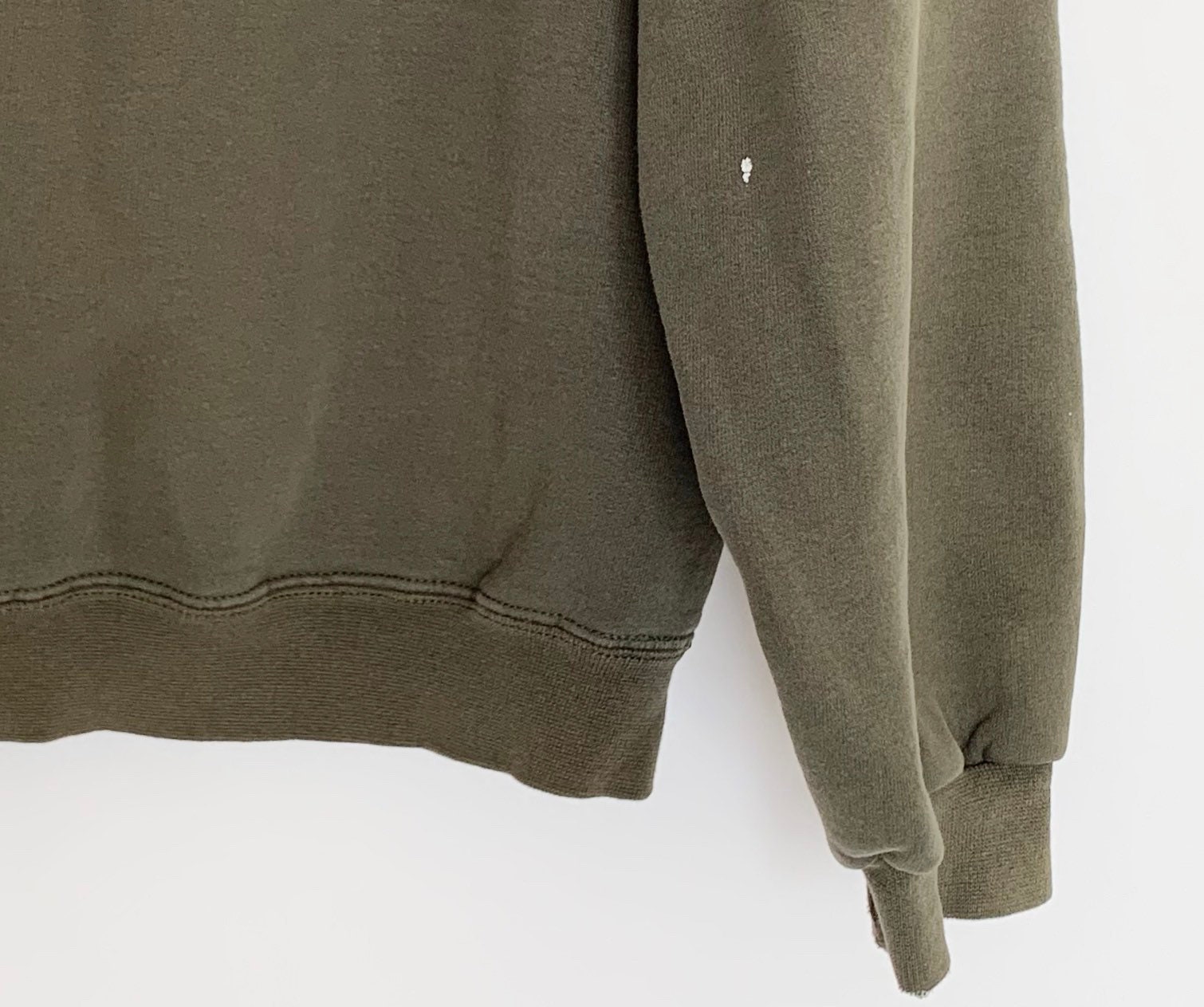 nike army green sweatshirt