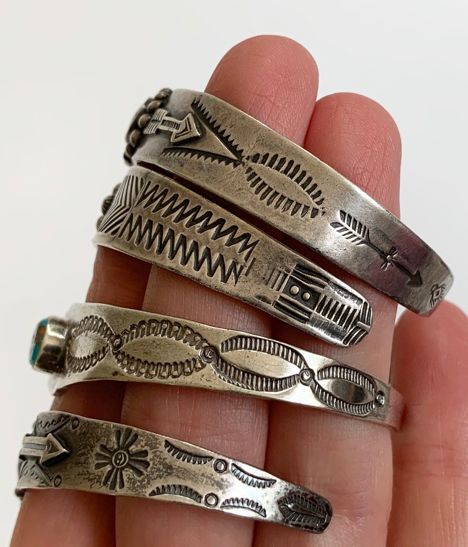 Fred Harvey Bracelet Cuff Vintage Fred Harvey Era Hand Fred Harvey Bracelet Cuff Vintage Fred Harvey Era Hand