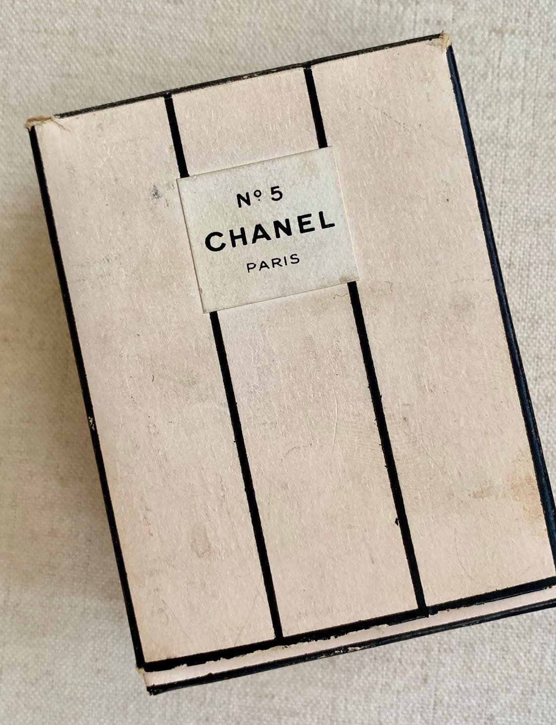 Chanel No 5 Perfume with Rare Original Box Packaging Vintage Old Full
