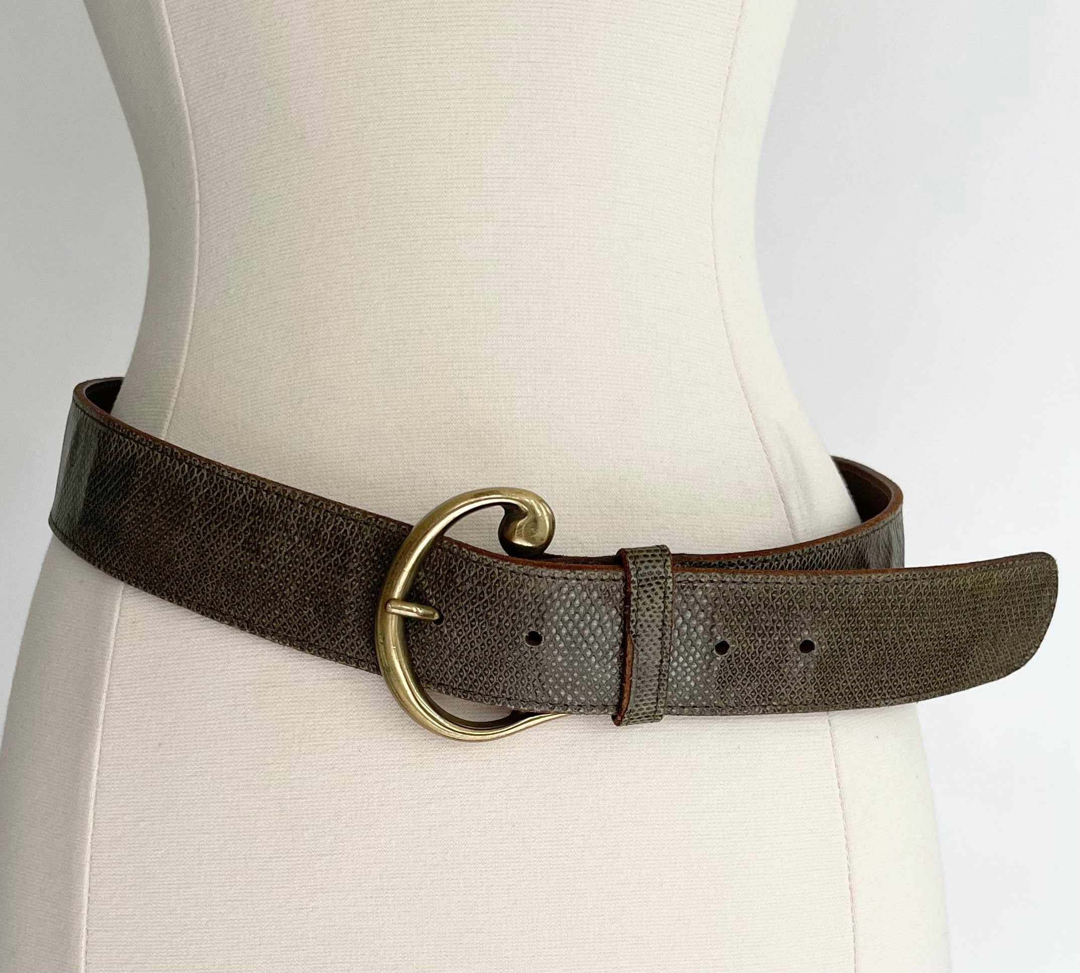 80s Gianni Versace Belt Made in Italy Vintage Italian Designer - Etsy