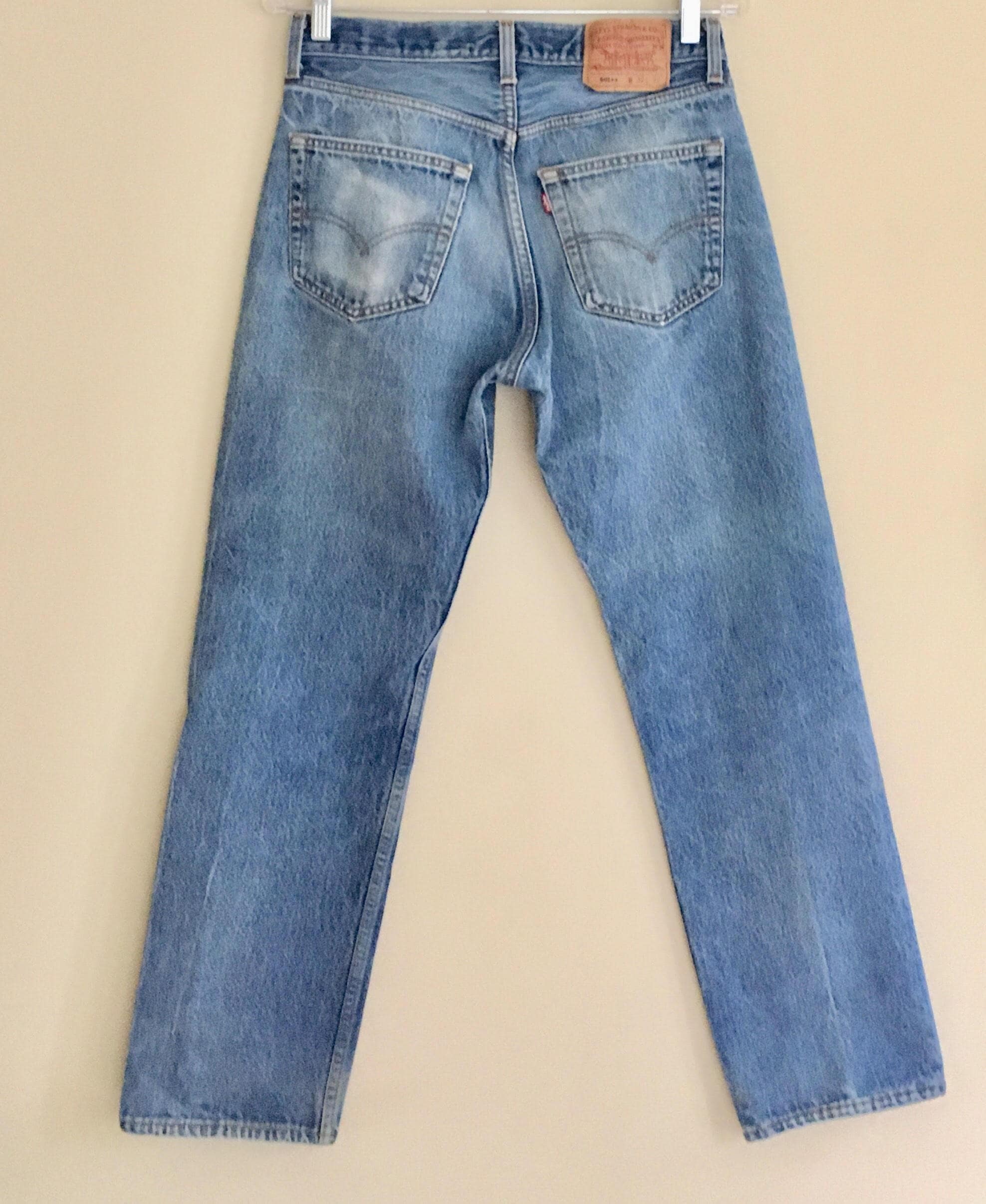 Vintage Levi's 501 Red Tab Men's Denim Jeans 501xx with Button Fly ...