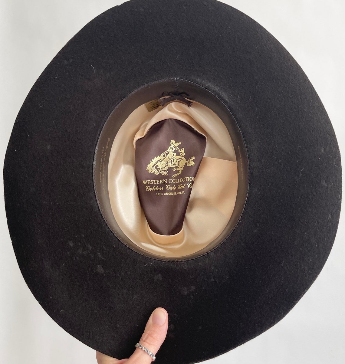 Golden Gate Hat Co Cowboy Hat Made in USA Los Angeles Etsy