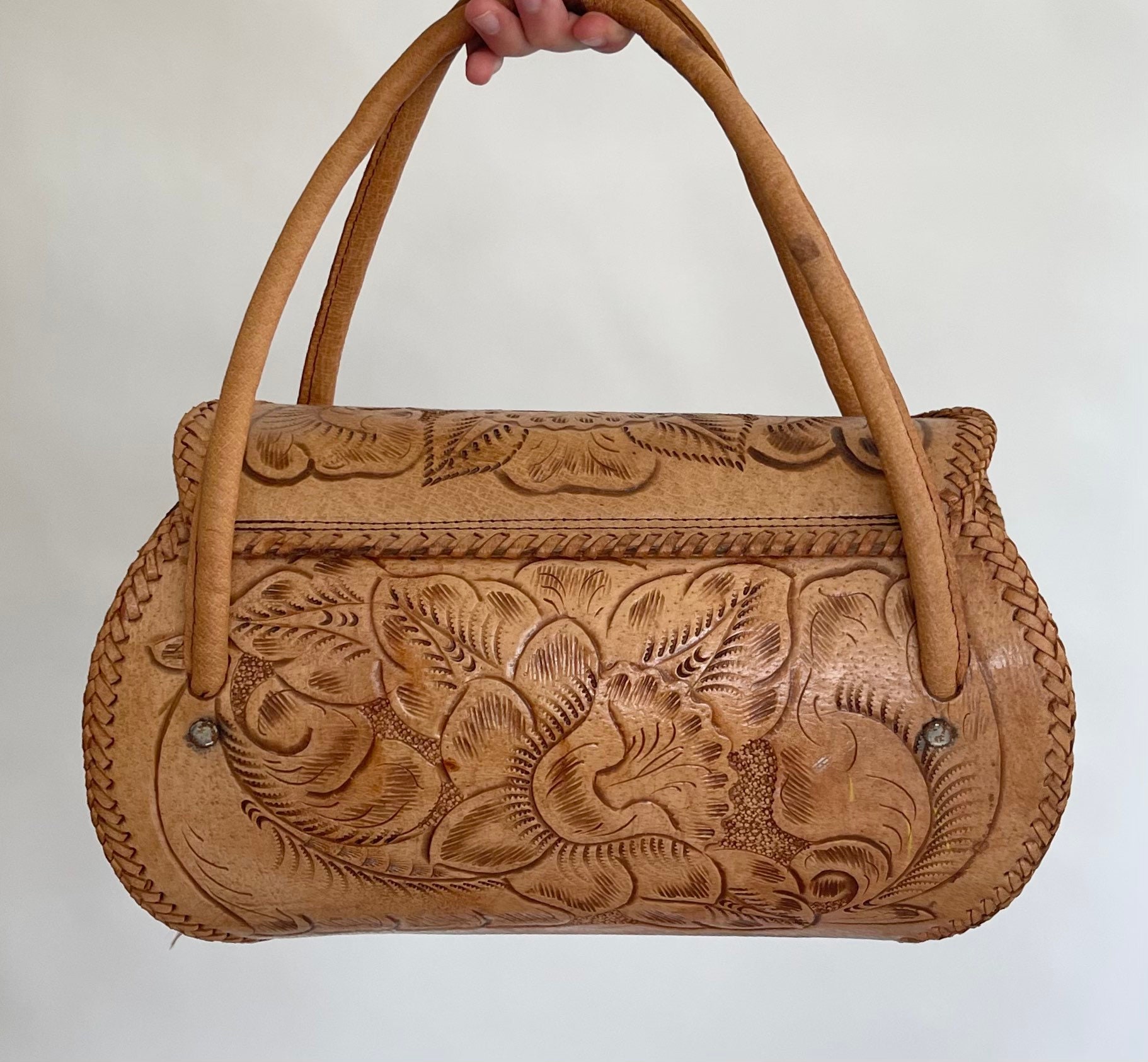 Buy 70s Tooled Bag Online In India -  India