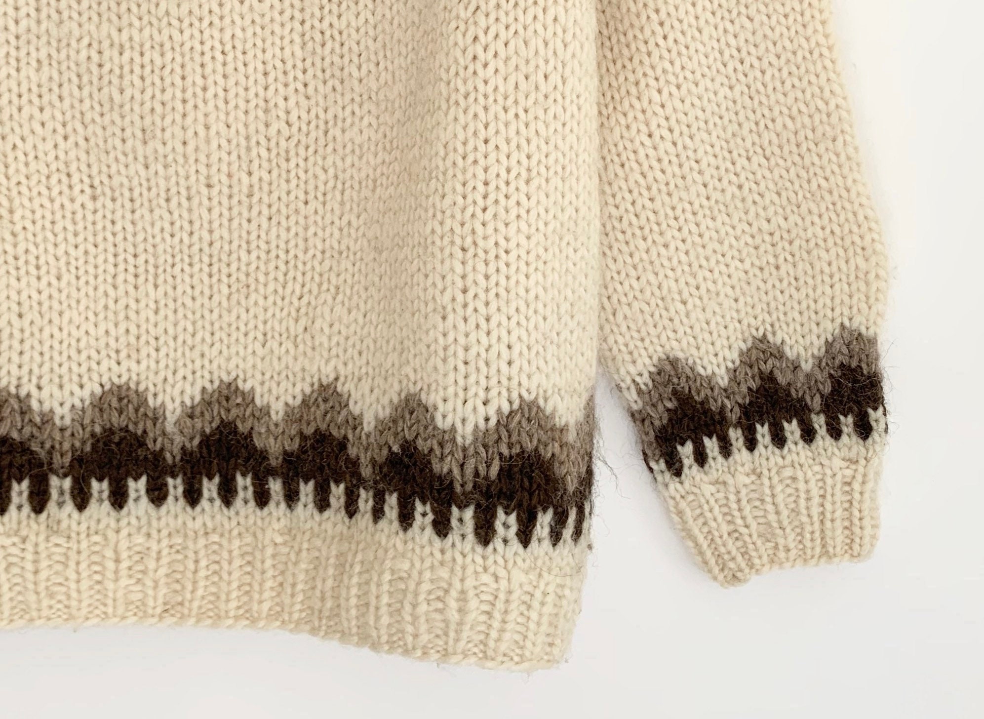 Icelandic Wool Sweater Vintage Hilda Ltd Made in Iceland Fair Isle ...