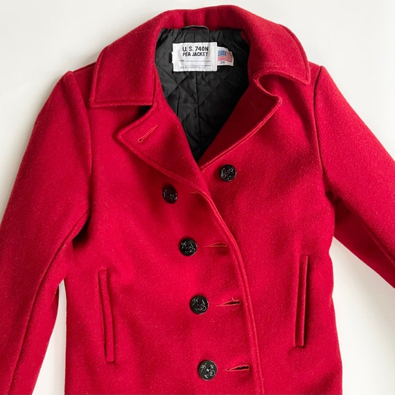 heavy wool peacoat