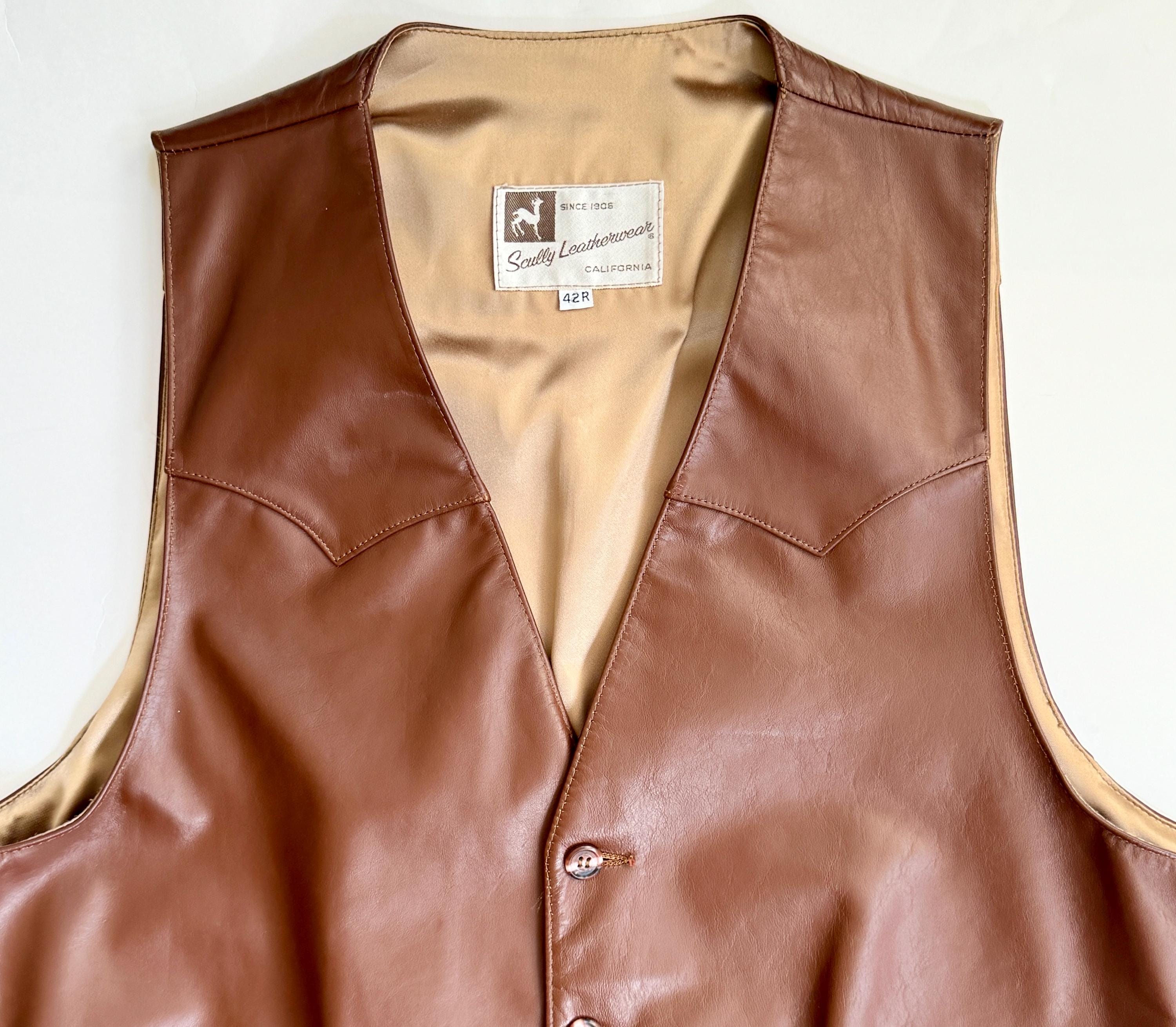 Western Leather Vest - Etsy Western Leather Vest - Etsy