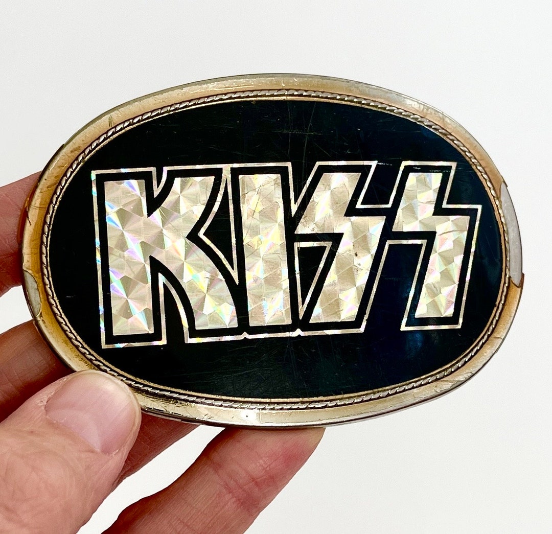 Kiss belt buckle hotsell