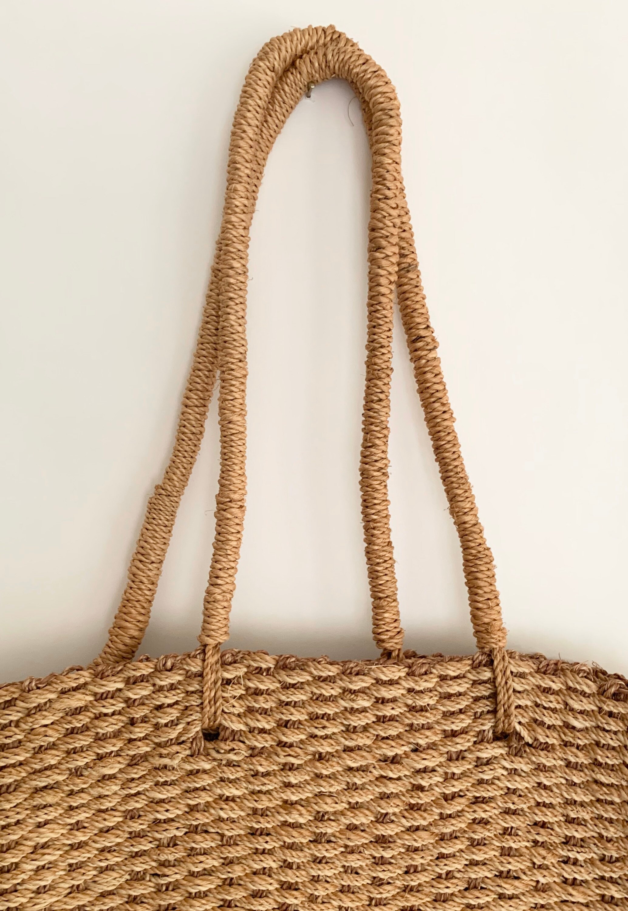 boho straw bag