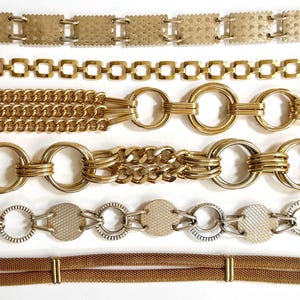 70s Chain Belt - Etsy display picture 1