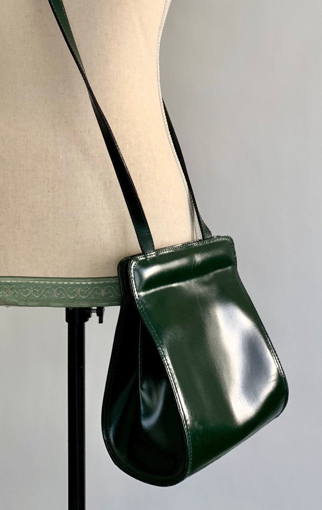 dark green bag | handcrafted guitar bag | - bysolbags.com