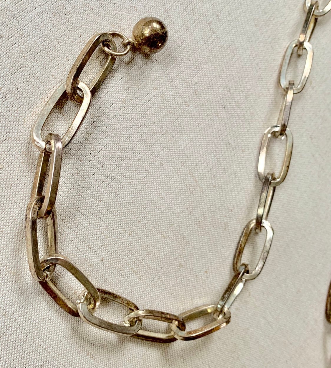 80s Gold Chain Belt Vintage Belts Adjustable Length Chain Link Rock and