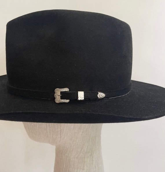 7X Beaver Cowboy Hat Vintage Resistol Self Confor… - image 2