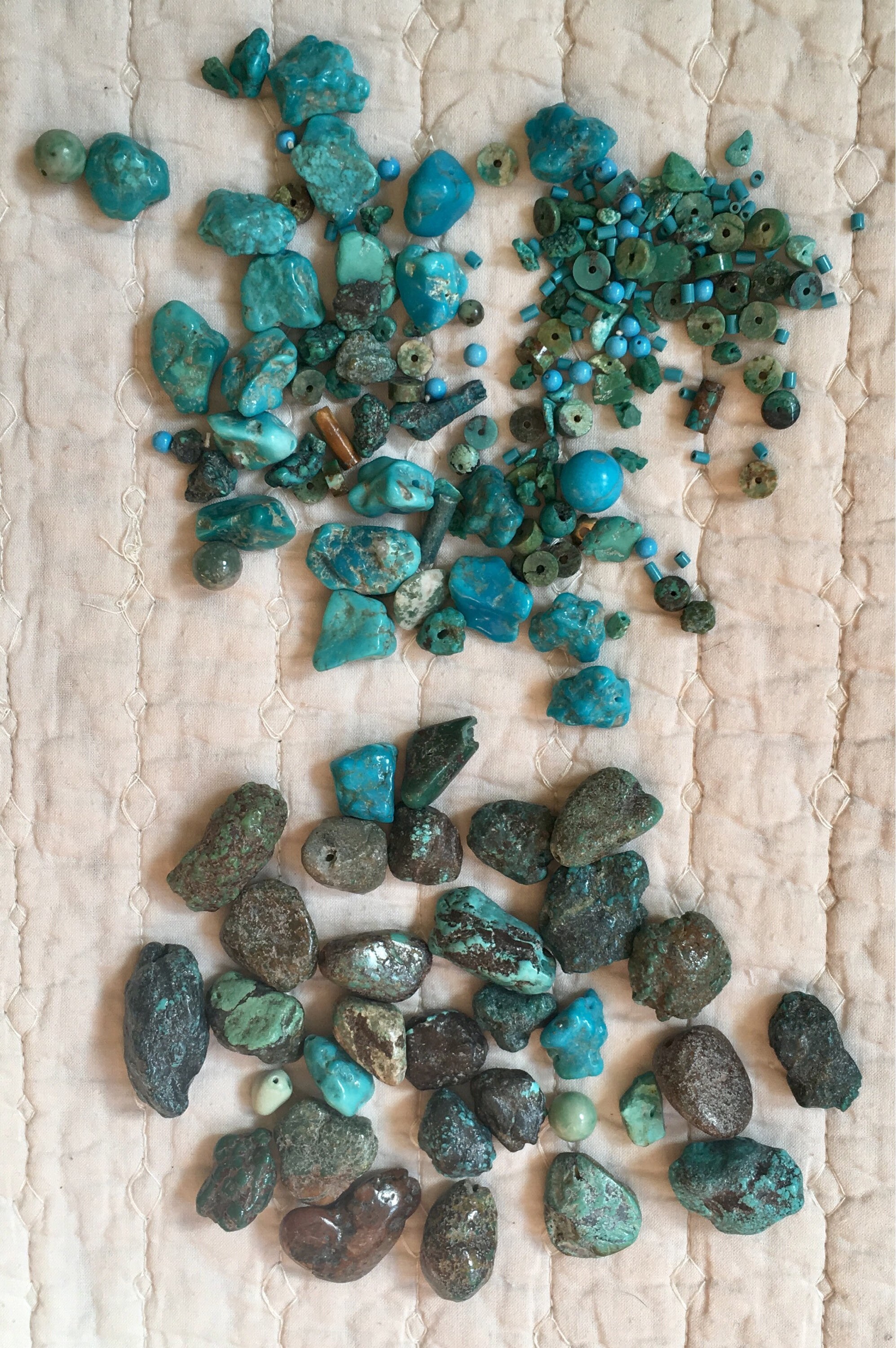 Turquoise Nugget Loose Beads Beadmaking Jewelry Making