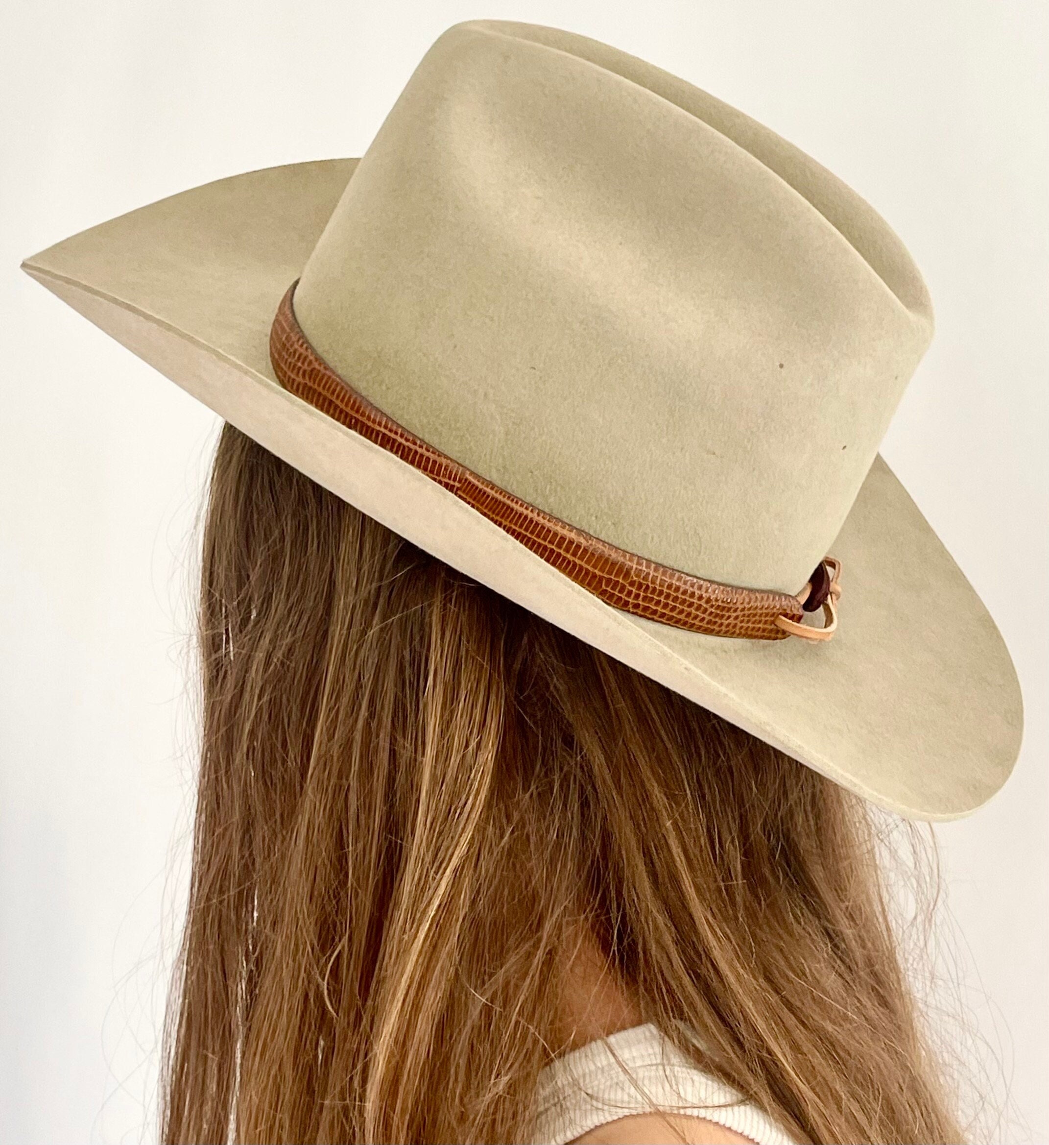 Stetson Beaver Cowboy Hat Vintage 4X XXXX Beaver John B Stetson Beaver Cowboy Hat Vintage 4X XXXX Beaver John B