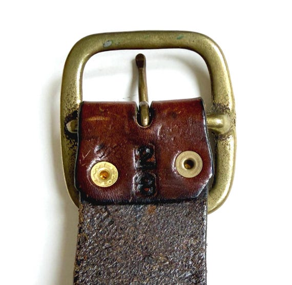 Western Python Turquoise Belt Vintage Southwick L… - image 6