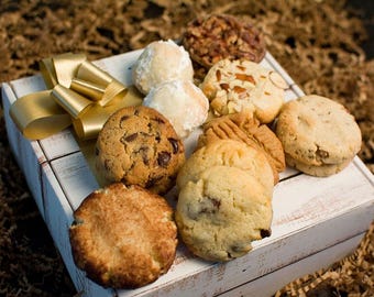 Coffret cadeau d'échantillons de biscuits Keto : friandises sans sucre à faible teneur en glucides, adaptées aux diabétiques