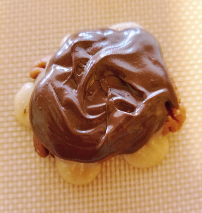 Keto TURTLES Pecan and Caramel Sugar Free Low Carb Gluten Etsy