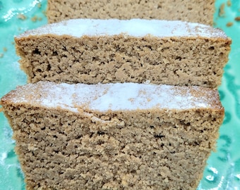 Keto Gingerbread Pound Cake, Sugar Free, Low Carb, Gluten Free, Diabetic