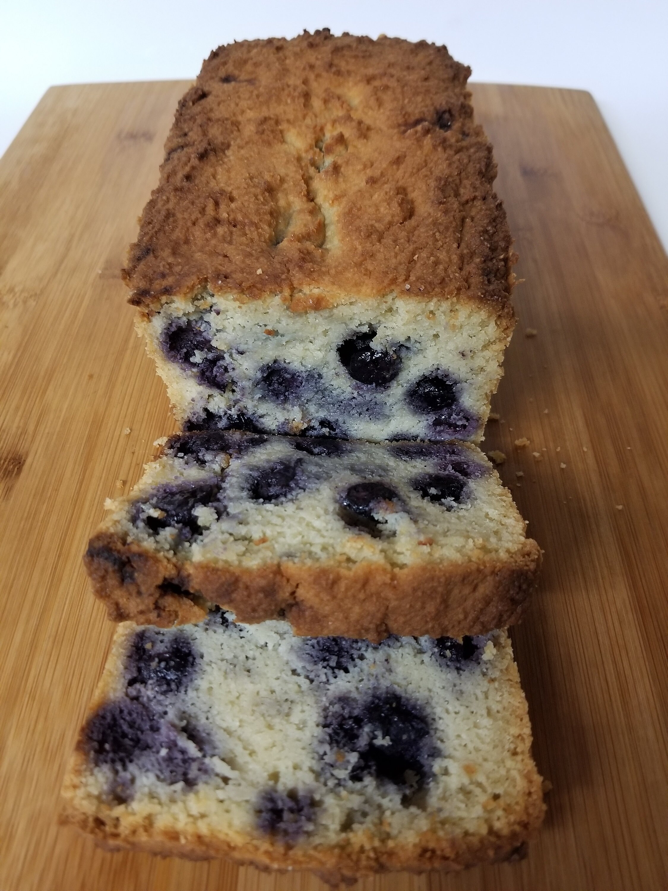 Keto Blueberry Loaf Cake Sugar Free Low Carb Gluten Free Etsy