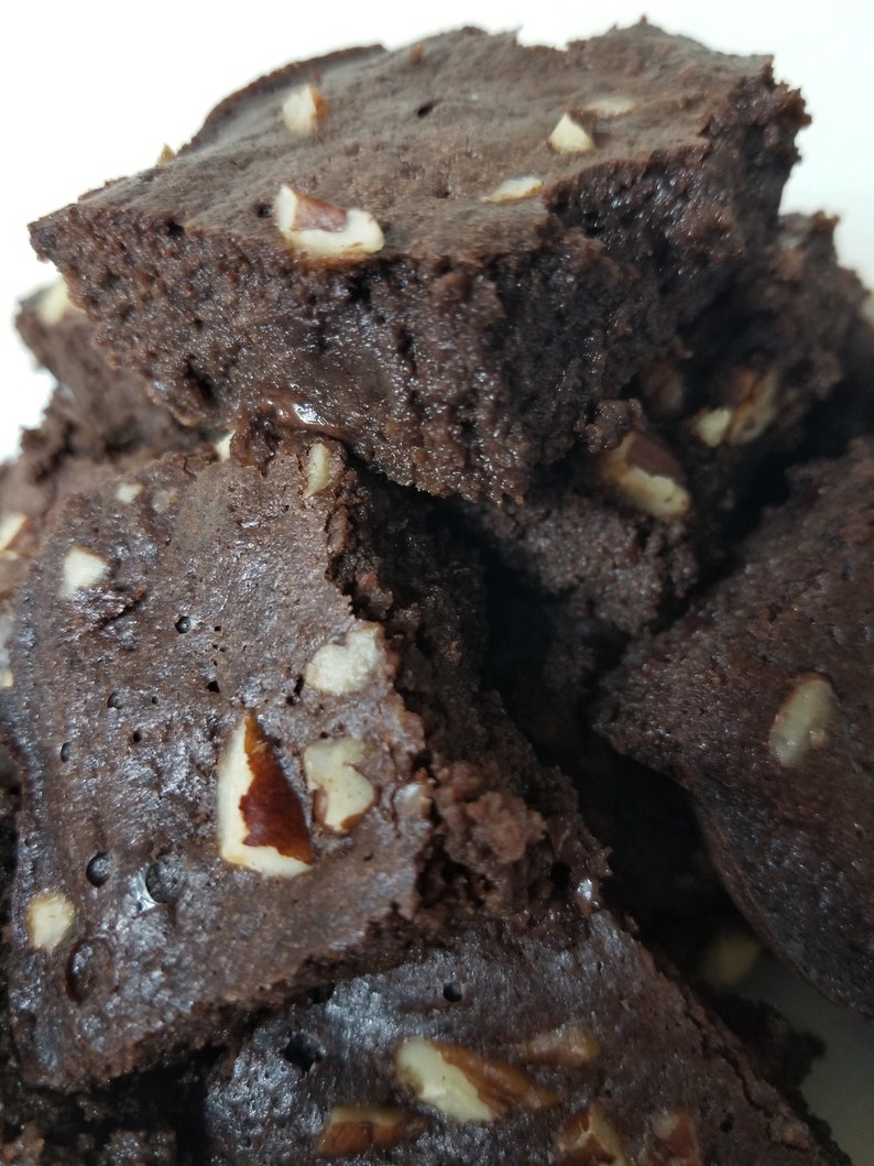 Keto Fudge Brownies Sugar Free Low Carb Gluten Free image 3