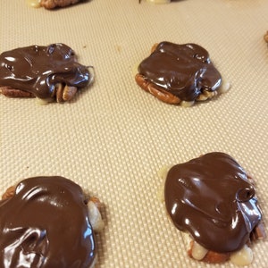 Keto TURTLES, Pecan and Caramel, Sugar Free, Low Carb, Gluten Free, Diabetic, Ketogenic image 2