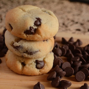 Keto CHEWY Chocolate Chip Cookies Sugar Free, Low Carb Cookies, Gluten Free Cookies, Diabetic Cookies, Keto Cookies, Ketogenic Cookies