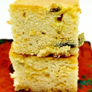 Keto Mexican Cornbread, Sugar Free, Low Carb, Gluten Free, Diabetic, Ketogenic