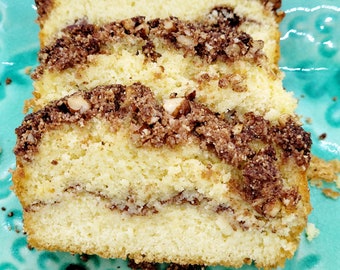 Gâteau au café Keto à la cannelle, Sans sucre, Faible en glucides, Sans gluten, Diabétique, Cétogène