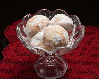 Biscuits boules de neige Keto aux pacanes : sans sucre, sans gluten, à faible teneur en glucides