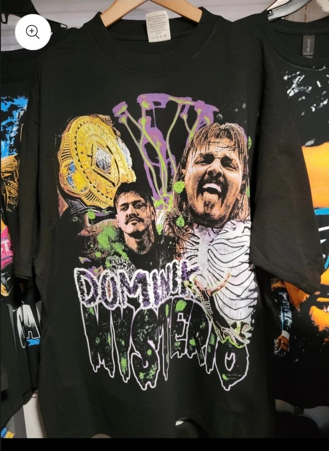 DOMINIK MYSTERIO on Shaka Heavyweight Garmet Dyed T Shirt - Etsy