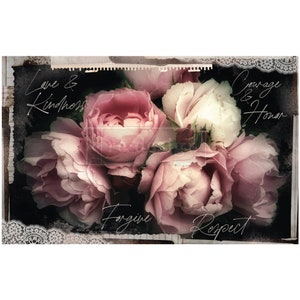 Zara Floral Decor Tissue Paper for Decoupage by Redesign With Prima, 19.5x30 inches, Same Day Shipping