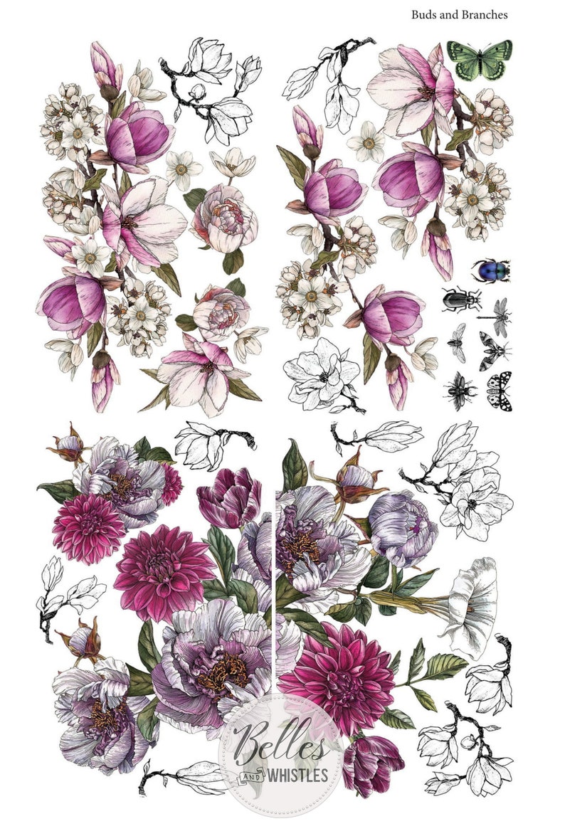 Dixie Belle Transfers for Furniture Crafts December 2021 Etsy UK