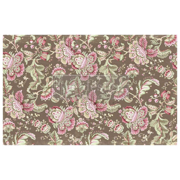 Floral Paisley Decoupage Decor Tissue Paper by Redesign With Prima, 19x30 inches