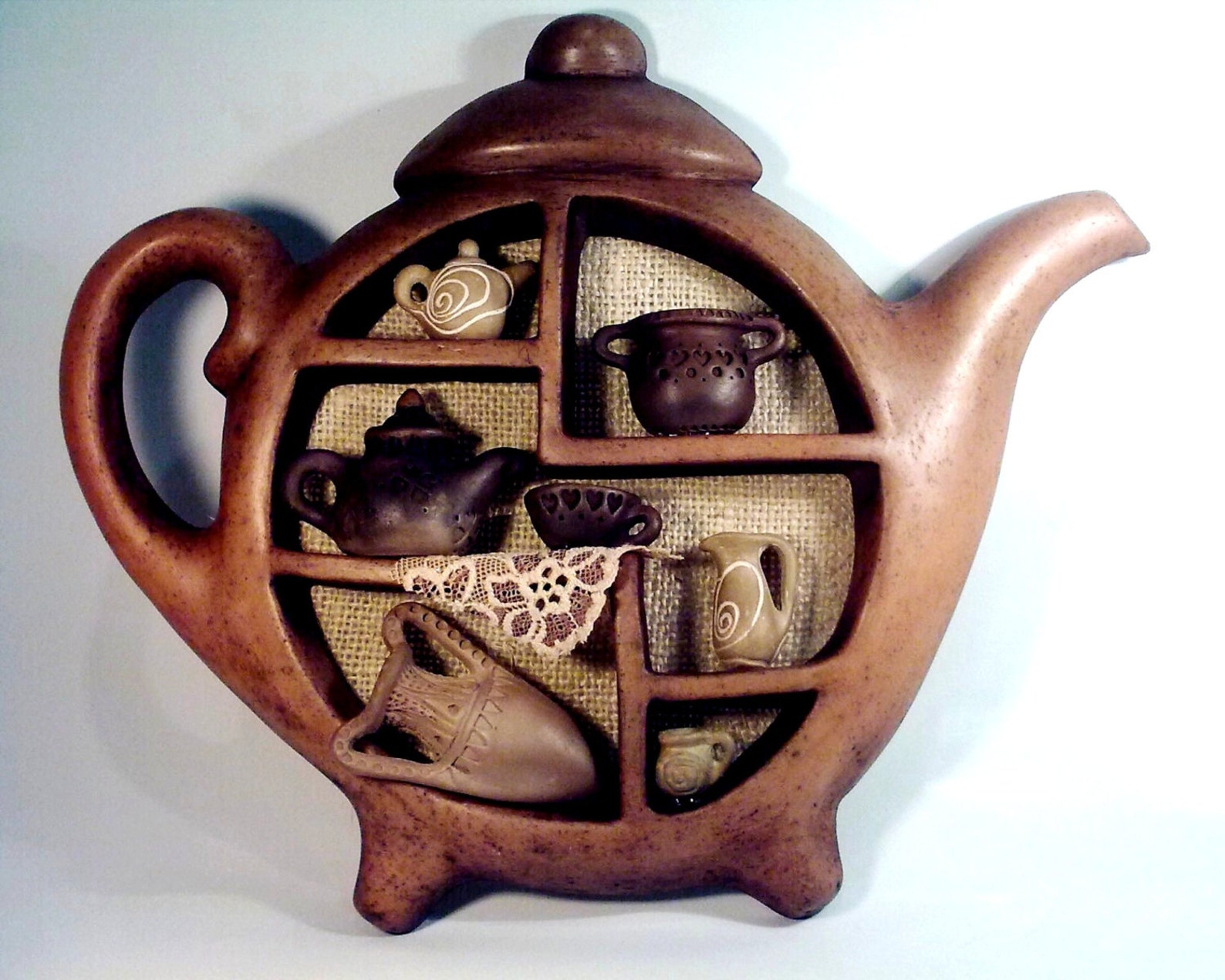 Ceramic Wall Panel Teapot Gift Pottery Décor Home Décor Etsy