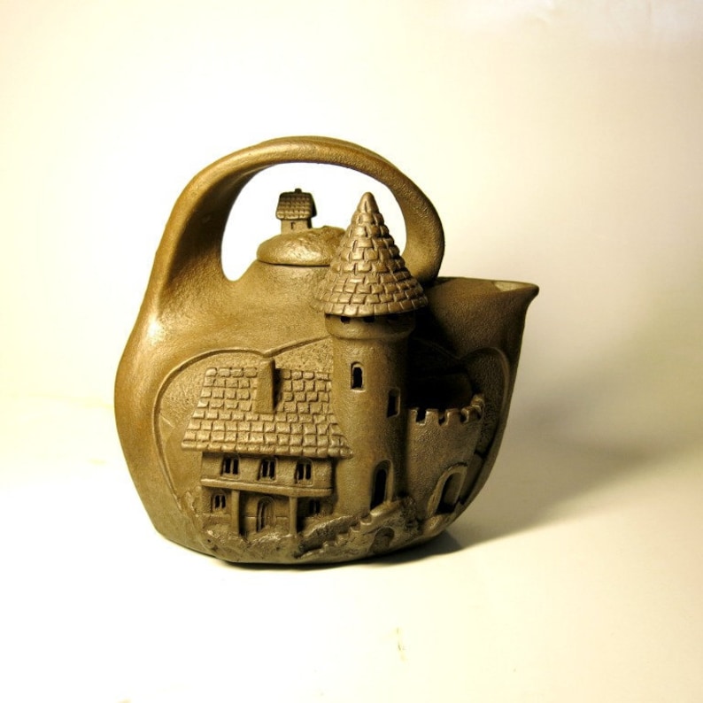 Teapot Nostalgia Handmade Ceramic teapot Home décor Handmade Etsy