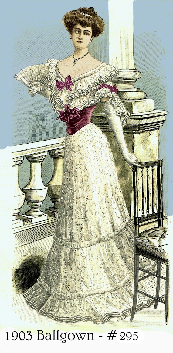 edwardian ball gown