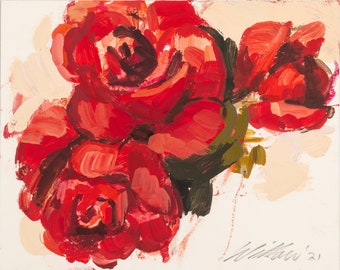 Rose Art, Red Roses