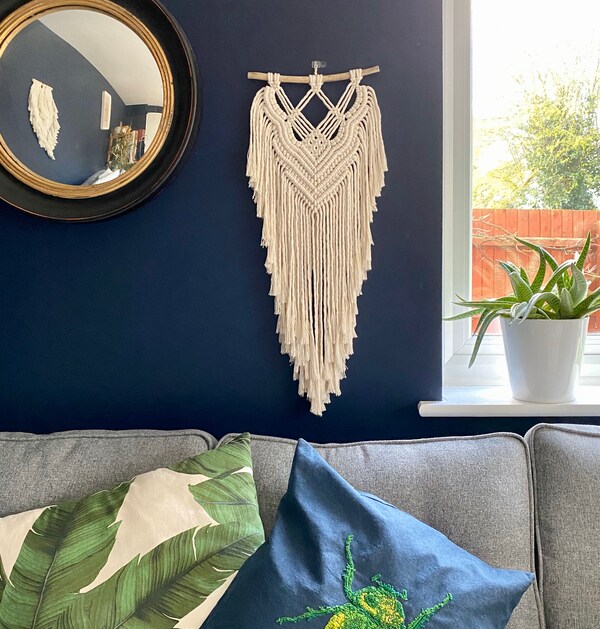 Step by Step How to Cover Bottles With Fine Macramé/sailor's Knots