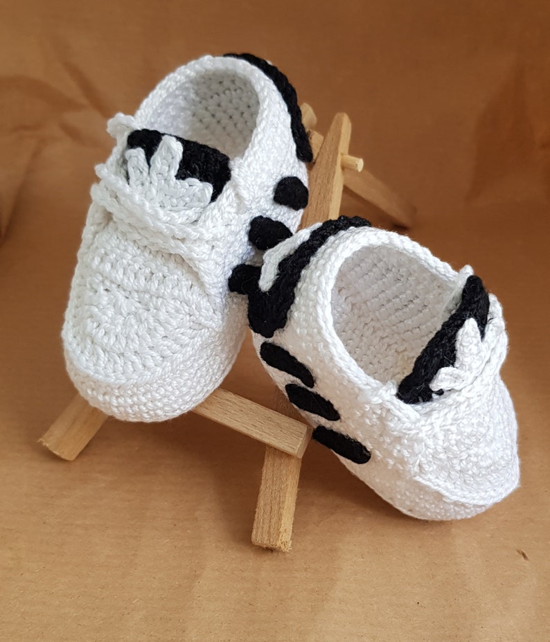 crochet adidas shoes