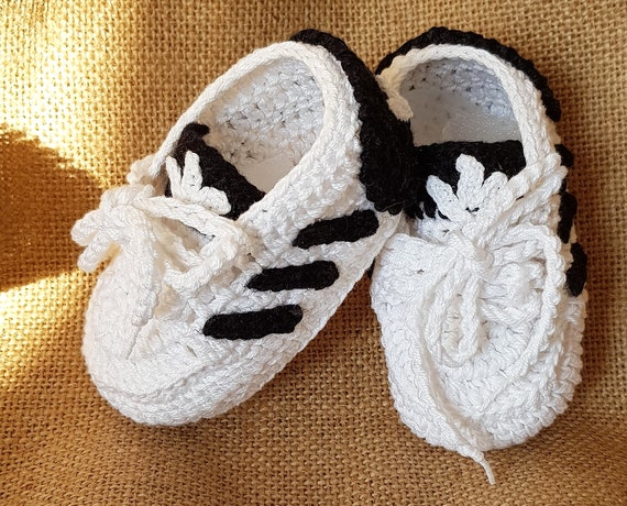 Scarpine Style adidas uncinetto per neonato Scarpine Style adidas uncinetto per neonato