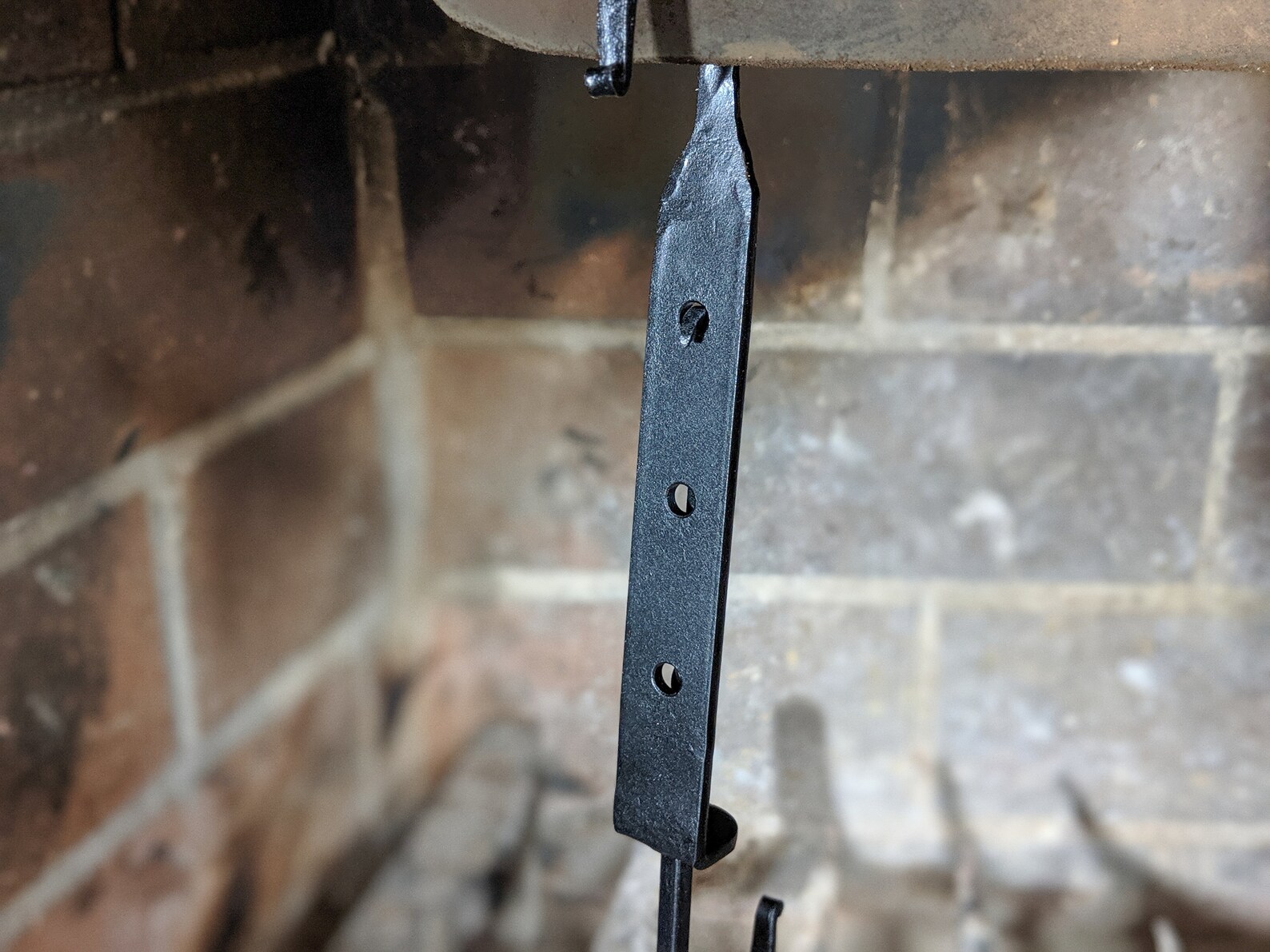Hand Adjustable Fireplace Trammel Hook by The Red Oak Etsy