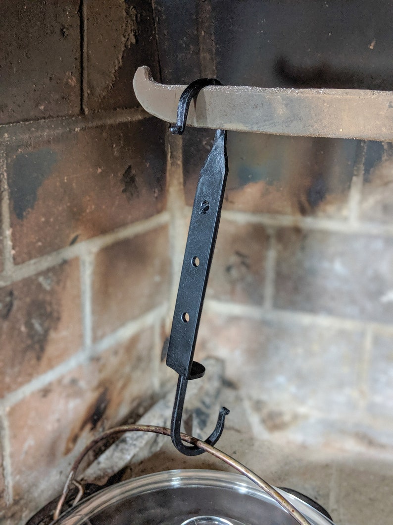 Hand Adjustable Fireplace Trammel Hook by The Red Oak Etsy