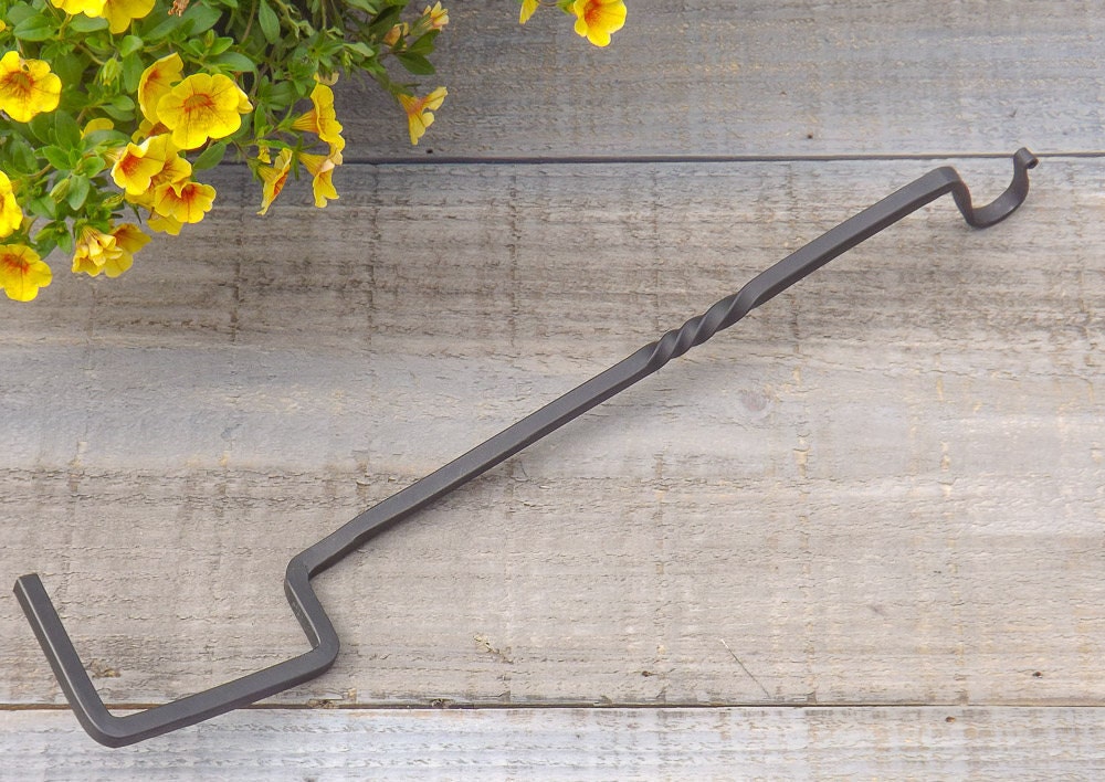 Hand Iron Plant Hanger 4x4 Post Plant Hanger Garden