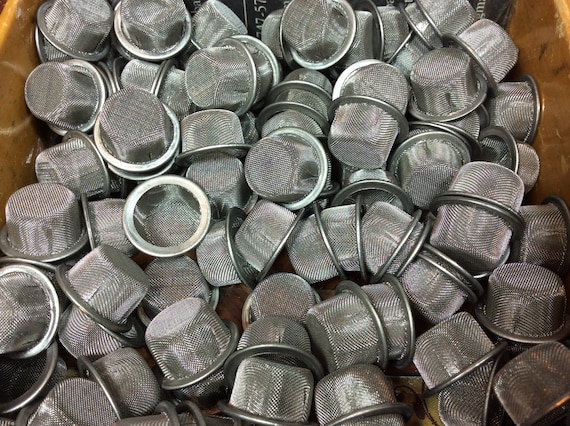 Stainless Steel Pipe Screens Glass Male Slide Cup Elbow Tube Dome Rim Fine  Mesh Smoking Filter Fits .5" 1/2" 12mm Opening FAST SHIPPING - Etsy