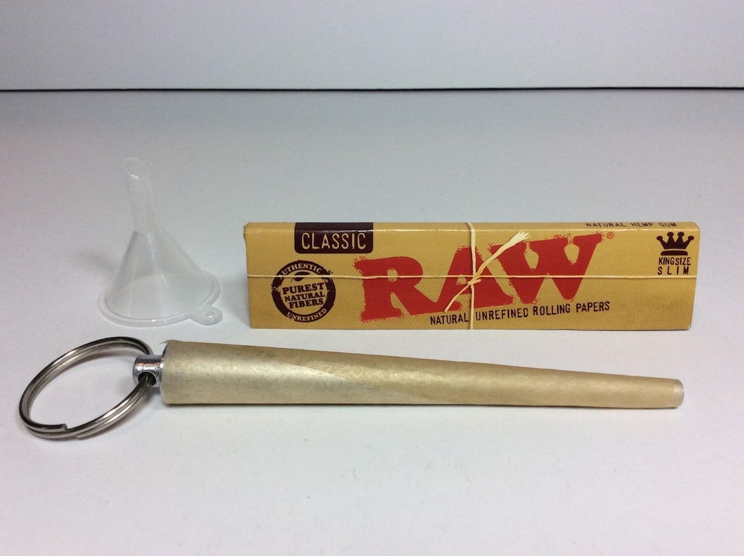 Roll Your Own Cone Maker Rolling Guide Roller Tool Key Chain Plastic