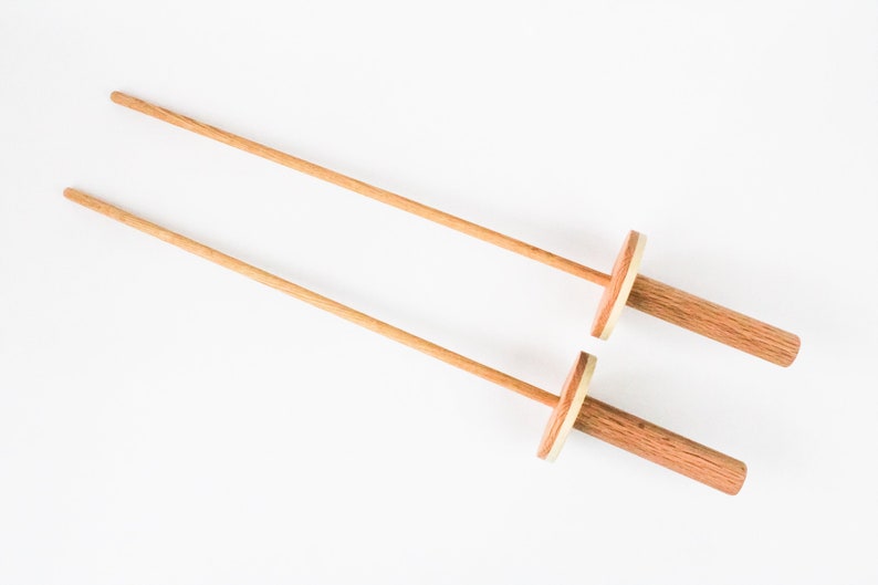 Toy Hardwood Fencing/Rapier Sword Set Deluxe Child's Toy Etsy