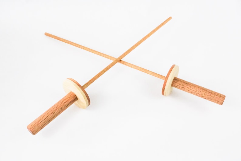 Toy Hardwood Fencing/Rapier Sword Set Deluxe Child's Toy Etsy